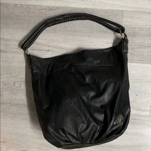 Roxy Black Shoulder Hobo Bag